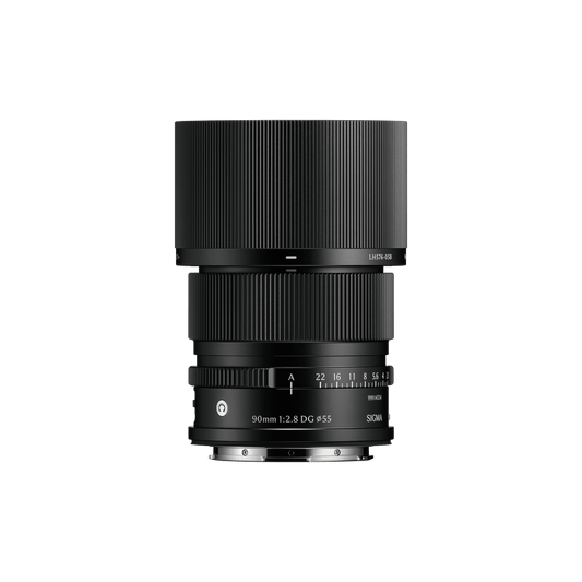 Sigma 90mm F2.8 DG Contemporary Lens - L-Mount - Black
