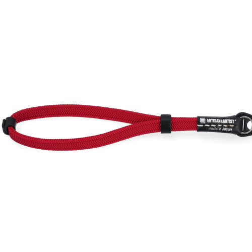 Artisan & Artist ACAM-311A Silk Camera Wrist Strap (Red)