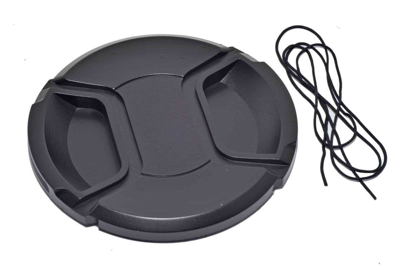 Kood 86mm Centre-Pinch Snap-On Front Lens Cap with Keep Cord
