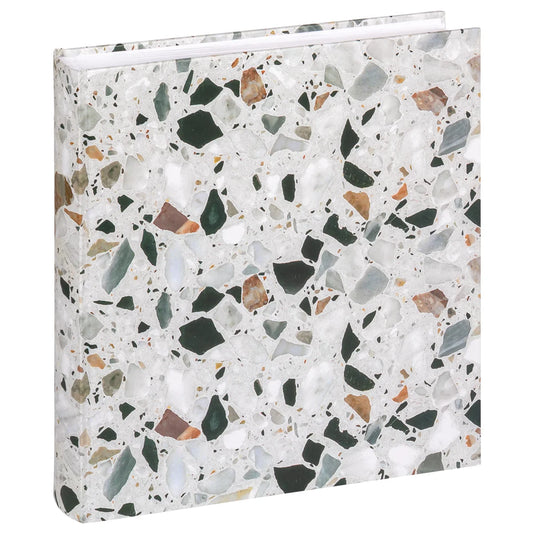 Walther Terrazzo 6x4 Slip In Stone Black Photo Album - 200 Photos