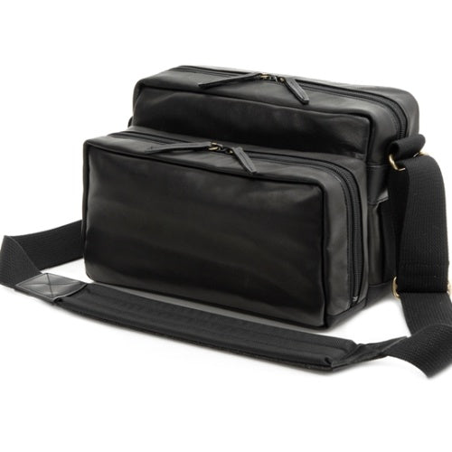 Artisan & Artist GCAM-1000 Leather Camera Bag – Black