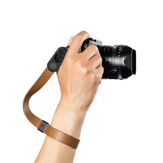 Peak Design Cuff Leather Camera Wrist Strap - Tan